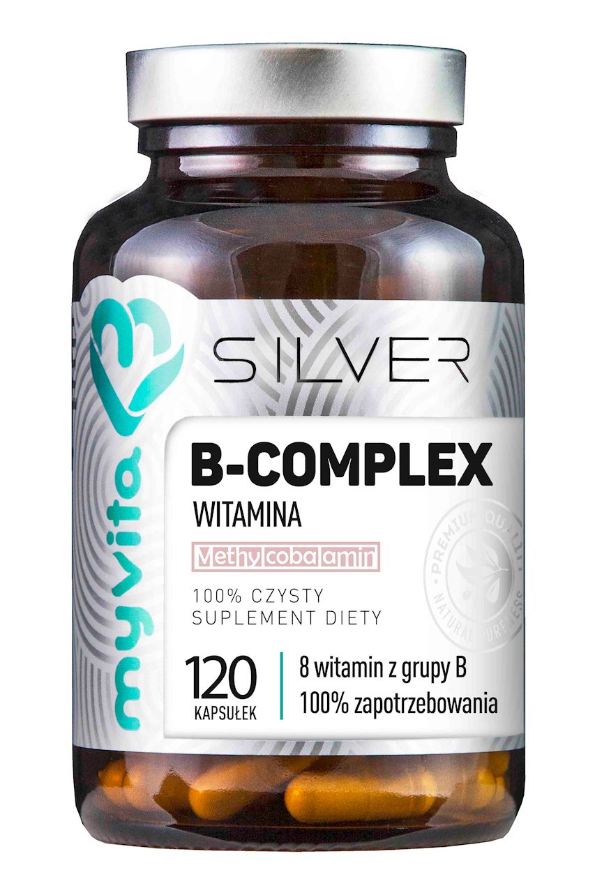 SILVER Witamina B-Complex 120kaps. MyVita Produkt - Hurtownia Zielarska ...