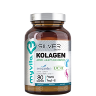 SILVER Kolagen Arthro + Beauty proszek typ  I + II 80g MyVita