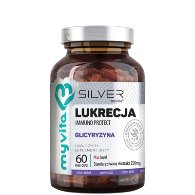 SILVER Lukrecja Immuno Protect (glicyryzyna) 60kaps. MyVita