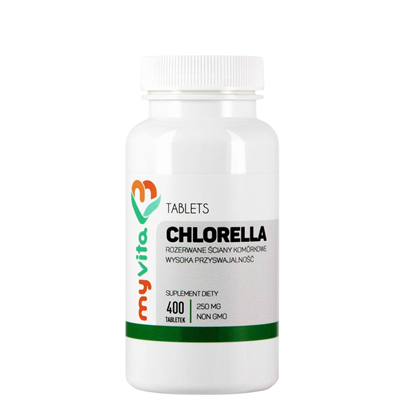 MyVita Chlorella tabletki 250mg, 400 szt.