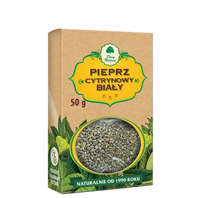Pieprz cytrynowy biały 50g DARY NATURY