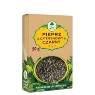 Pieprz cytrynowy czarny 50g DARY NATURY