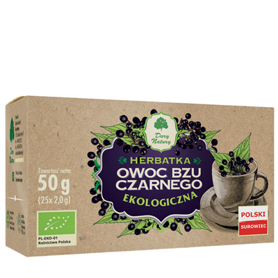 Bez czarny owoc fix BIO 25*2g DARY NATURY