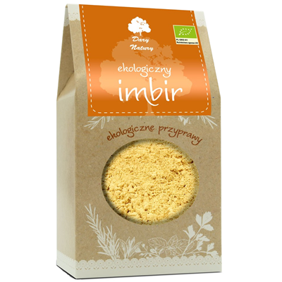 Imbir mielony BIO 200g DARY NATURY