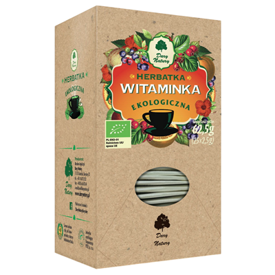 Herbatka Witaminka fix BIO 25*2,5g DARY NATURY