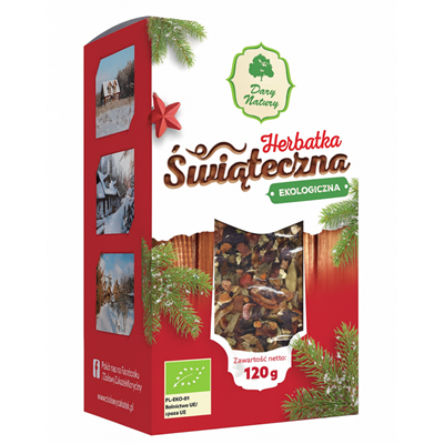 Herbatka Świąteczna BIO 120g DARY NATURY