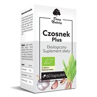Czosnek Plus 60kaps. Ekologiczny Suplement diety DARY NATURY