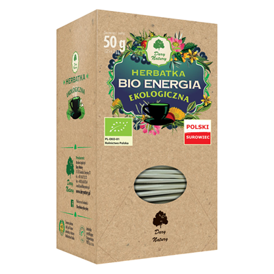 Herbatka Bio-energia fix BIO 25*2g DARY NATURY