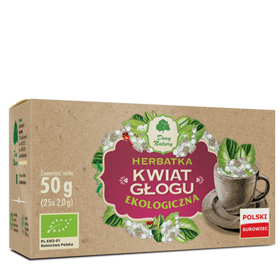 Głóg kwiat fix BIO 25*2g DARY NATURY