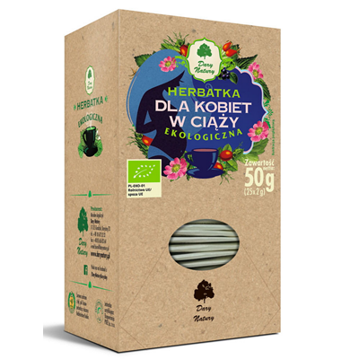 Herbatka Dla kobiet w ciąży fix BIO 25*2g DARY NATURY