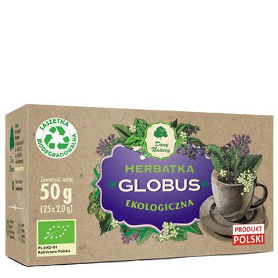 Herbatka Globus fix BIO 25*2g DARY NATURY