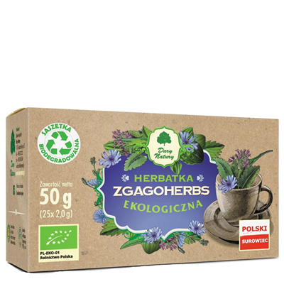Herbatka Zgagoherbs fix BIO 25*2g DARY NATURY