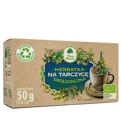 Herbatka Na Tarczycę fix BIO 25*2g DARY NATURY
