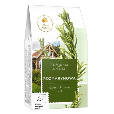 Herbatka Rozmarynowa BIO 80g DARY NATURY