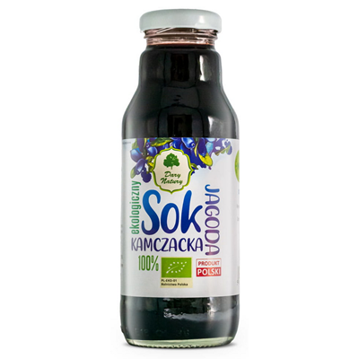 Sok z jagody kamczackiej BIO 270ml DARY NATURY