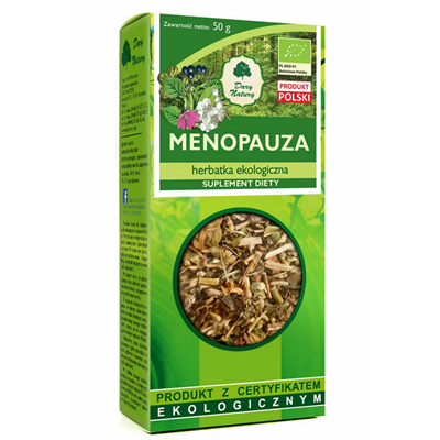 Herbatka Menopauza BIO 50g DARY NATURY