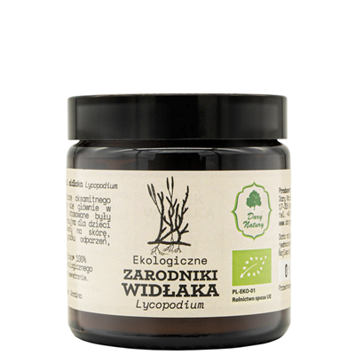 Zarodniki widłaka BIO 30g DARY NATURY