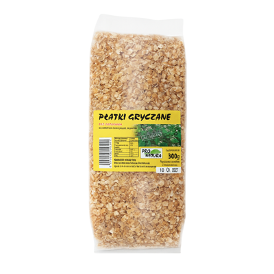 PRO NATURA Płatki gryczane bez gotowania 300g