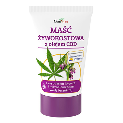 GORVITA Maść żywokostowa z olejem CBD 140ml