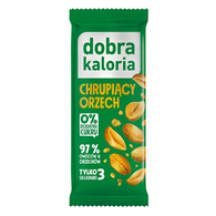 DOBRA KALORIA Baton Chrupiący orzech 35g KUBARA