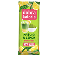 DOBRA KALORIA Baton Matcha & Lemon z nerkowców 35g KUBARA