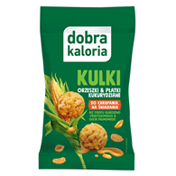 DOBRA KALORIA Kulki Orzeszki & płatki kukurydziane 32g KUBARA