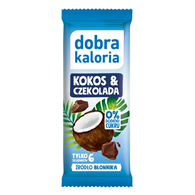 DOBRA KALORIA Baton kokos & czekolada 33g KUBARA