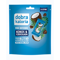 DOBRA KALORIA Mini batoniki kokos & czekolada 6x17g KUBARA