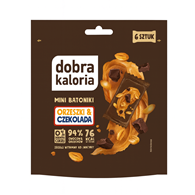 DOBRA KALORIA Mini batoniki orzeszki & czekolada 6x18g KUBARA