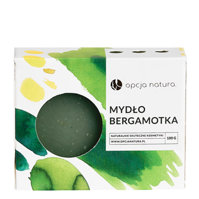 Mydło bergamotka w kostce 100g OPCJA NATURA