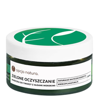 Zielone oczyszczanie maseczka do twarzy z algami morskimi 100ml OPCJA NATURA