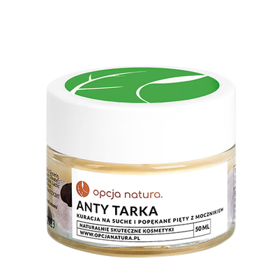 Anty Tarka 50ml OPCJA NATURA - kuracja na suche i popękane pięty z mocznikiem 30%