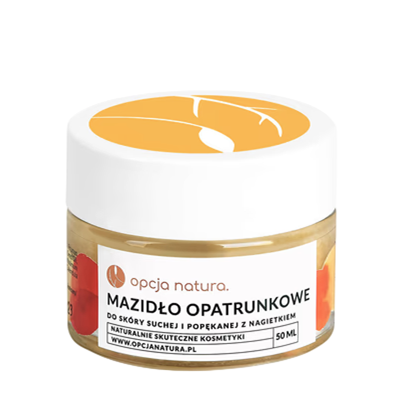 Mazidło Opatrunkowe 50ml OPCJA NATURA - do skóry suchej i popękanej z nagietkiem