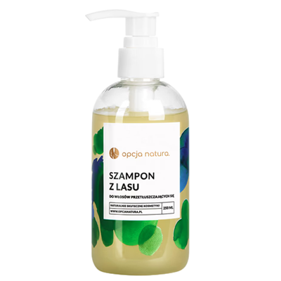 Szampon z lasu do włosów przetłuszczających się 250ml OPCJA NATURA