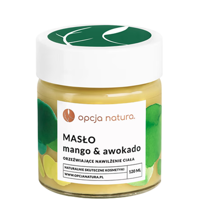 Masło do ciała mango & awokado 120ml OPCJA NATURA