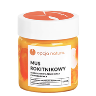Mus rokitnikowy 120ml OPCJA NATURA - słodkie nawilżenie ciała z mandarynką