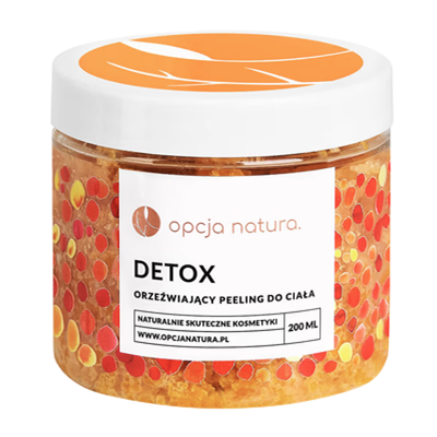 Peeling Detox orzeźwiający do ciała 200ml OPCJA NATURA
