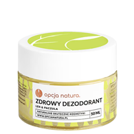 Zdrowy dezodorant len & paczula 50ml OPCJA NATURA