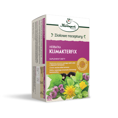 Herbatka KLIMAKTERFIX 20*2g HERBAPOL KRAKÓW