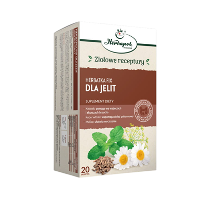 Herbatka dla jelit fix 20*2g HERBAPOL KRAKÓW
