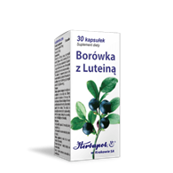 Borówka z Luteiną 30kaps. HERBAPOL KRAKÓW