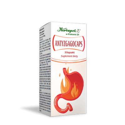 Antyzgagocaps 30kaps. HERBAPOL KRAKÓW