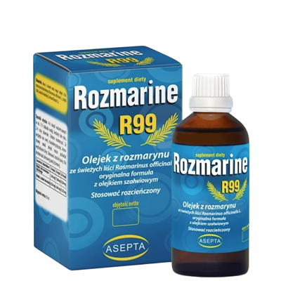 ASEPTA Rozmarine R99 30ml - Olejek z rozmarynu + olejek szałwiowy