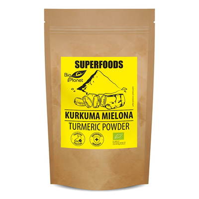 SUPERFOODS Kurkuma mielona BIO 200g BIO PLANET