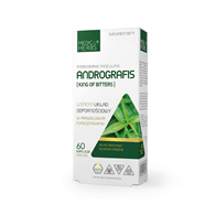 MEDICA HERBS Andrografis (King of bitters) 400mg, 60 kaps.