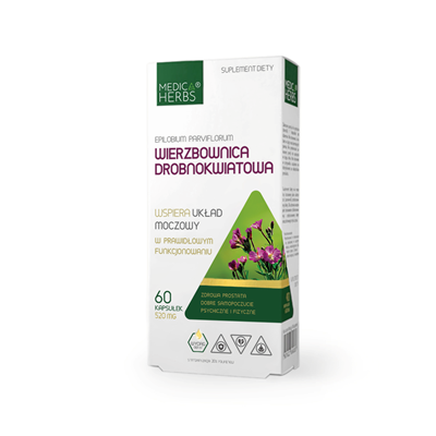 MEDICA HERBS Wierzbownica drobnokwiatowa 520mg, 60 kaps.