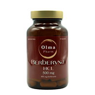 OLMA PHARM Berberyna HCL 500mg, 60 kaps.