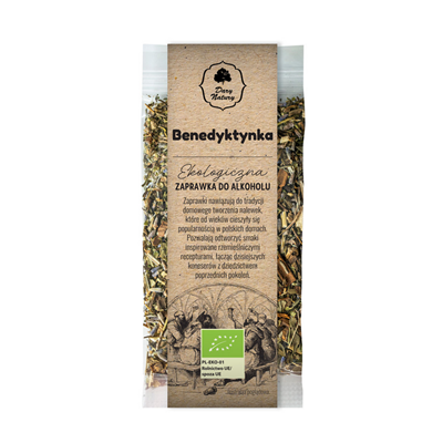 Zaprawka do alkoholu Benedyktynka BIO 20g DARY NATURY