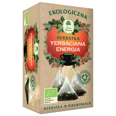 Herbatka Yerbaciana energia piramidki BIO 15*1,5g DARY NATURY