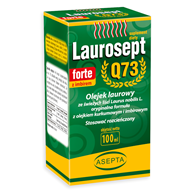 ASEPTA Laurosept FORTE Q73 100ml - Olejek laurowy + olejek z kurkumy i imbiru